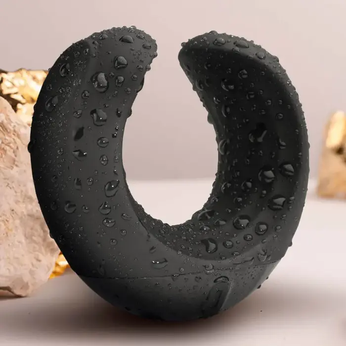 Vibrator masturbator rocks off ECHO Black Photo 6