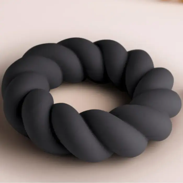 Masturbator ring rocks off TWIST Black (D-244043) Photo 3