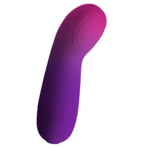 ROCKS- OFF - GLOW GIRL VIBE DISKRĒTS PURPURSARKANS G PUNKTA VIBRATORS