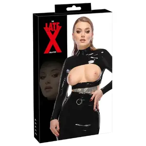 Латексная рубашка 1XL