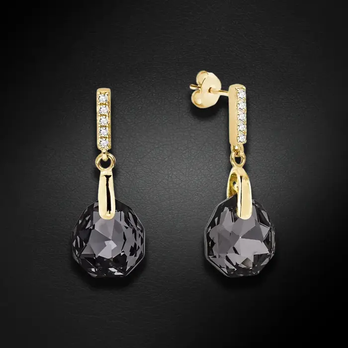 925 Sterling Silver auskari diamond sky DS02A633 Photo 2