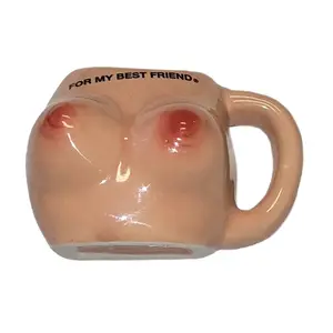 Ceramic Mug diablopicante DIABLO PICANTE – Breast Magnet Design, Gift Mug “For My Best Friend”