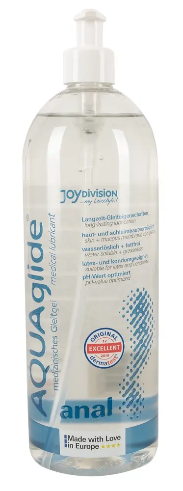 JOYDIVISION AQUAglide anal водная смазка 1000 мл Photo 3
