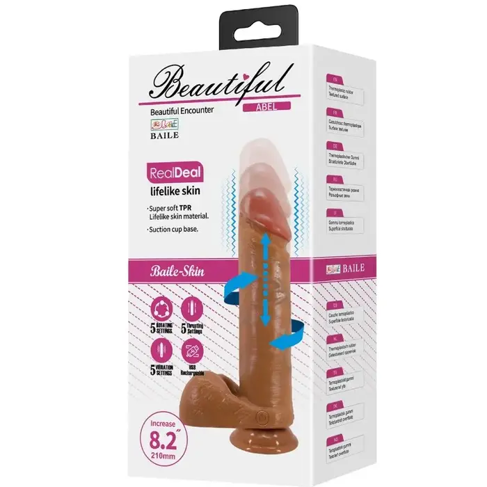 Dildo BAILE Abel realistic 21 cm Photo 10