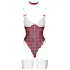 Body Cottelli Collection Body Plaid L — size L Photo 5