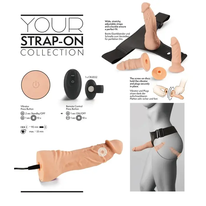 Strap-on harness set You2Toys RC Vibe Photo 16