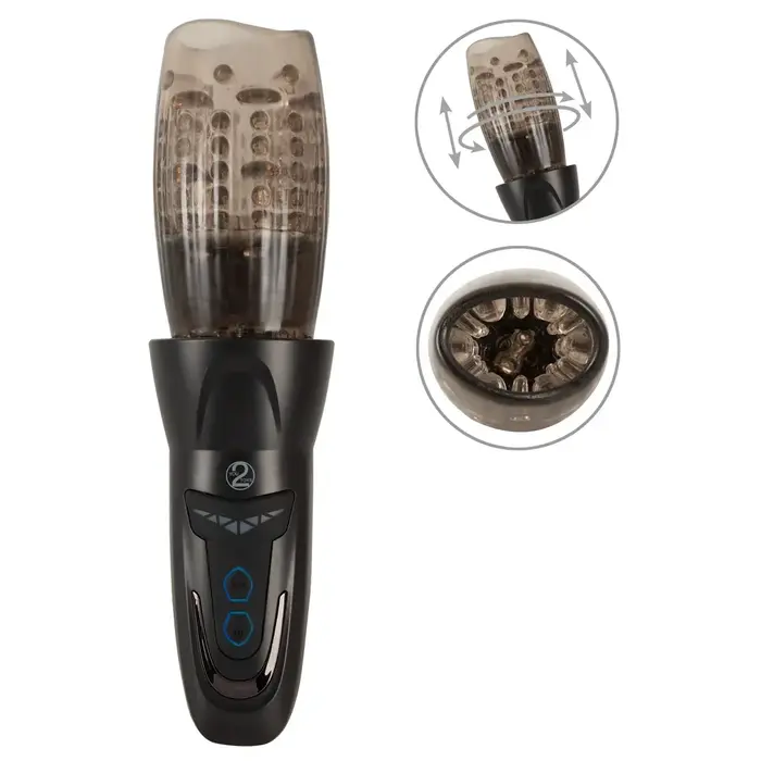 Stroker Rotating Masturbator with Vibration and Thrust Photo 2