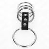 Metāla dzimumlocekļa gredzeni KINK RING POWER — 4 gredzeni Photo 3