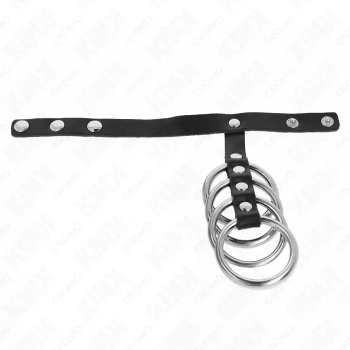 Набор колец KINK RING POWER — 4 металлических кольца Ø 3,8 см Photo 3