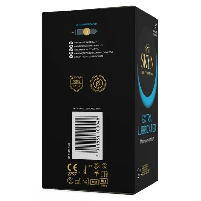 Condoms SKYN Extra Lubricated x24 Photo 2