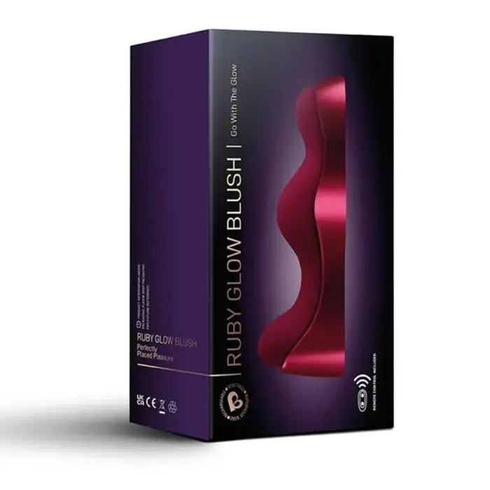 Vibrator rocks off Ruby Glow Blush Red Photo 10