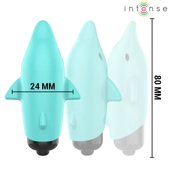 Vibratoru poga INTENSE ECHO — kompakta 8 x 4.7 cm Photo 3