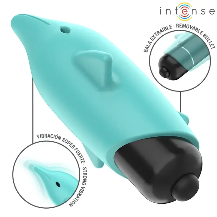 Vibratoru poga INTENSE ECHO — kompakta 8 x 4.7 cm Photo 4