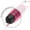Vibrating bullet INTENSE Scarlet Red 9.3 x 2.4 cm Photo 6