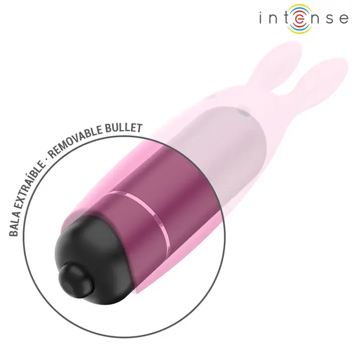 Vibrating bullet INTENSE Hopper Pink — compact 8.3 x 2.4 cm Photo 6