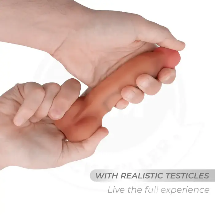 Dildozs Cock Miller HYPERREALISTIC — artikulējamais 14,8 cm Photo 5