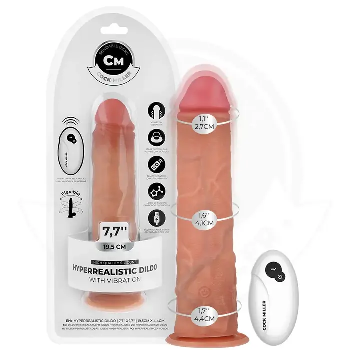 Dildo cock miller D-243369 — 19,5 cm Photo 2