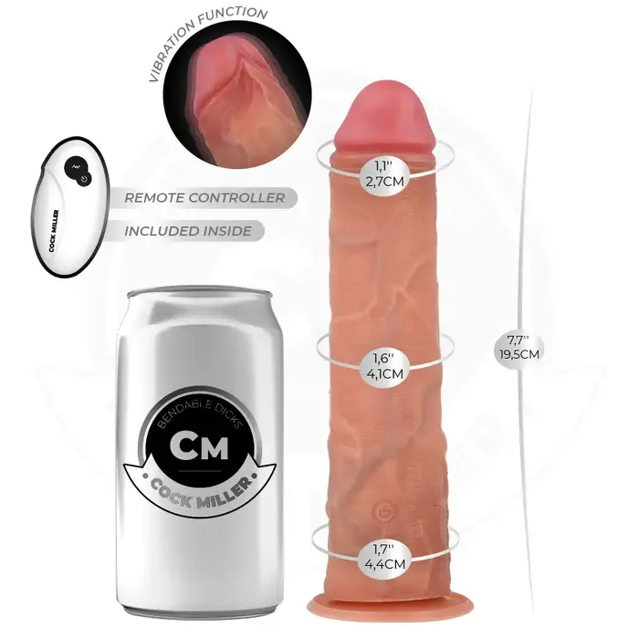 Dildo cock miller D-243369 — 19,5 cm Photo 4