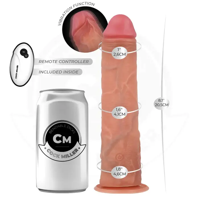 Dildo cock miller D-243371 — 20,5 cm Photo 4