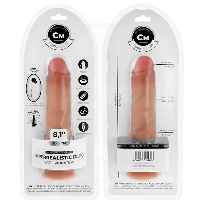 Dildo cock miller D-243371 — 20,5 cm Photo 9