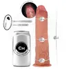 Dildos cock miller D-243372 — 20,5 cm, piesūcējs, tālvadība Photo 3