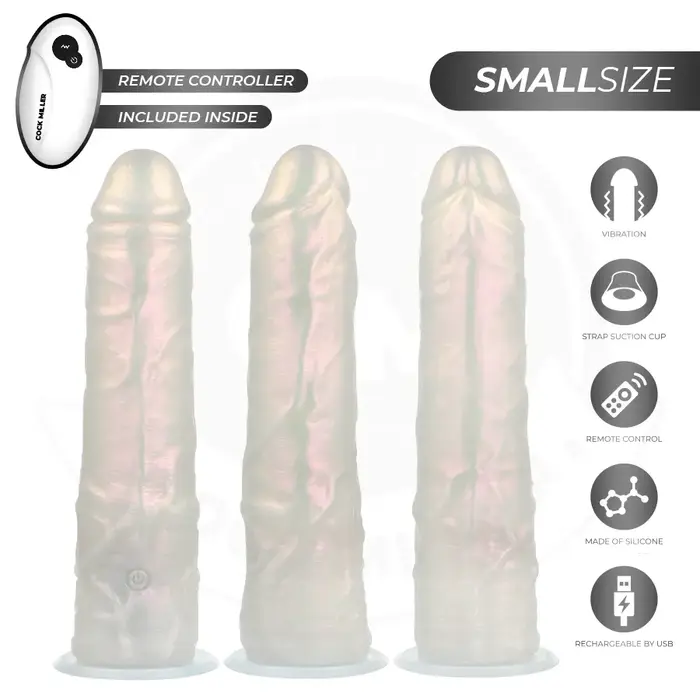 Dildo cock miller 19.5 cm — suction cup, remote Photo 4