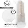 Dildo cock miller 19.5 cm — suction cup, remote Photo 8