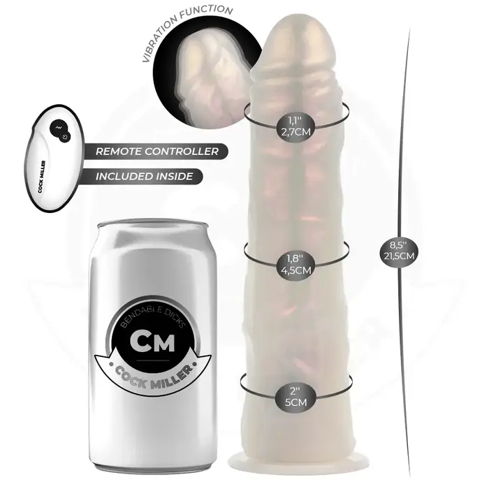 Dildo cock miller D-243377 — 21,5 cm Photo 3