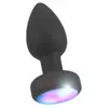 ANOS RC Flashing Butt Plug — перезаряжаемая силиконовая пробка Photo 6