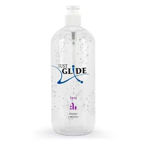 Personal lubricant bottle — just glide Toylube 1000 ml water-based, condom- and toy-safe