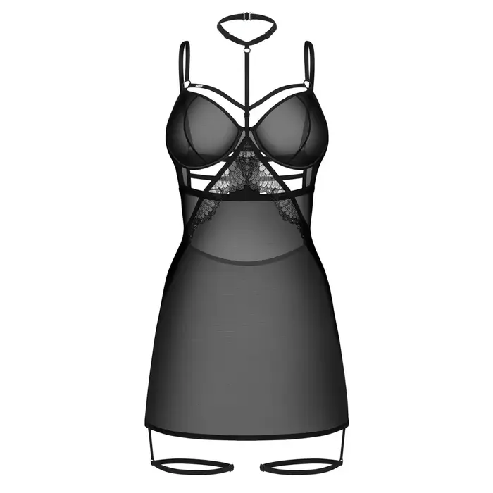 Неглиже OBSESSIVE Chemise Arrowel 2XL/3XL Photo 3
