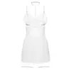 Неглиже OBSESSIVE Chemise Arrowel белое S/M Photo 5