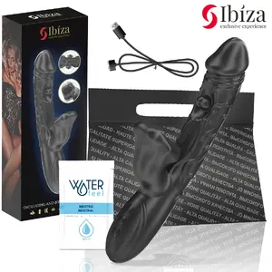 Vibrators un klitora stimulators IBIZA TECHNOLOGY D-242826 — graušanas un rotācijas efekti, ergonomisks dizains