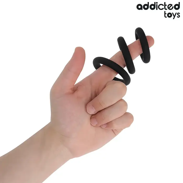 Набор силиконовых колец ADDICTED TOYS Model 1 Photo 2