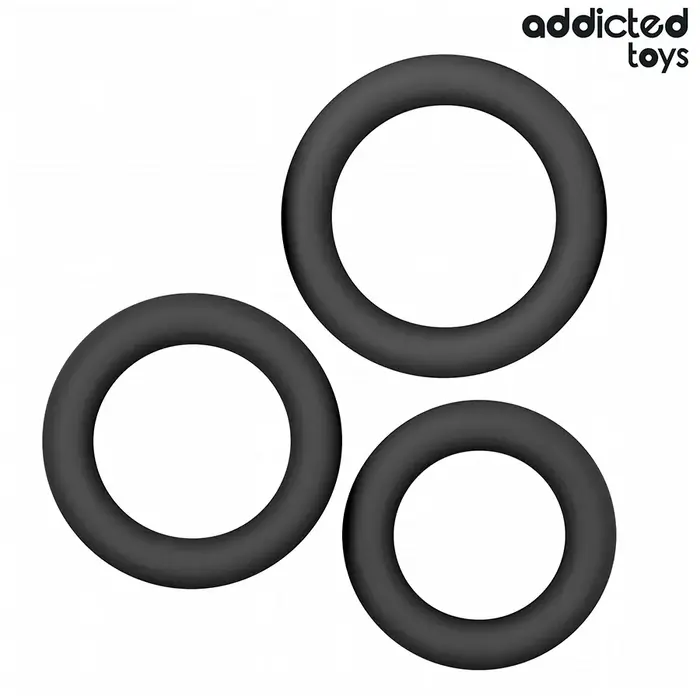 Набор силиконовых колец ADDICTED TOYS Model 1 Photo 5