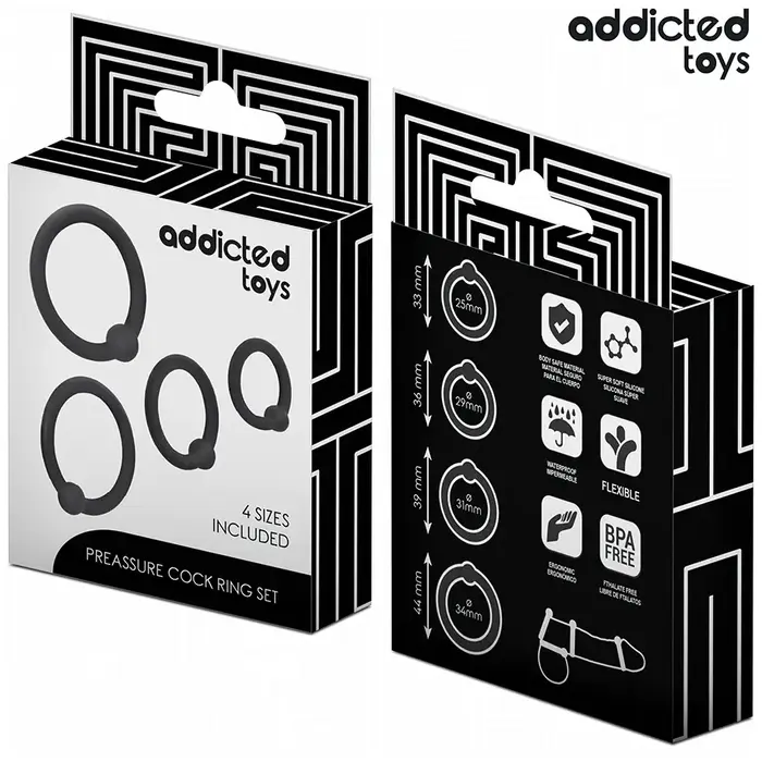 Набор силиконовых колец ADDICTED TOYS D-242837 Photo 6