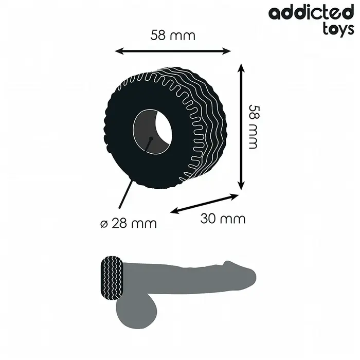 Cock ring addicted toys D-242851 Photo 4