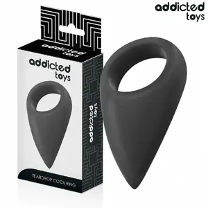 Penis ring addicted toys D-242863 — tear-shaped adjustable fit for erection support