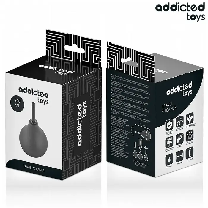 Anālais dušas trauks addicted toys Travel Anal Cleaner Size L Photo 7