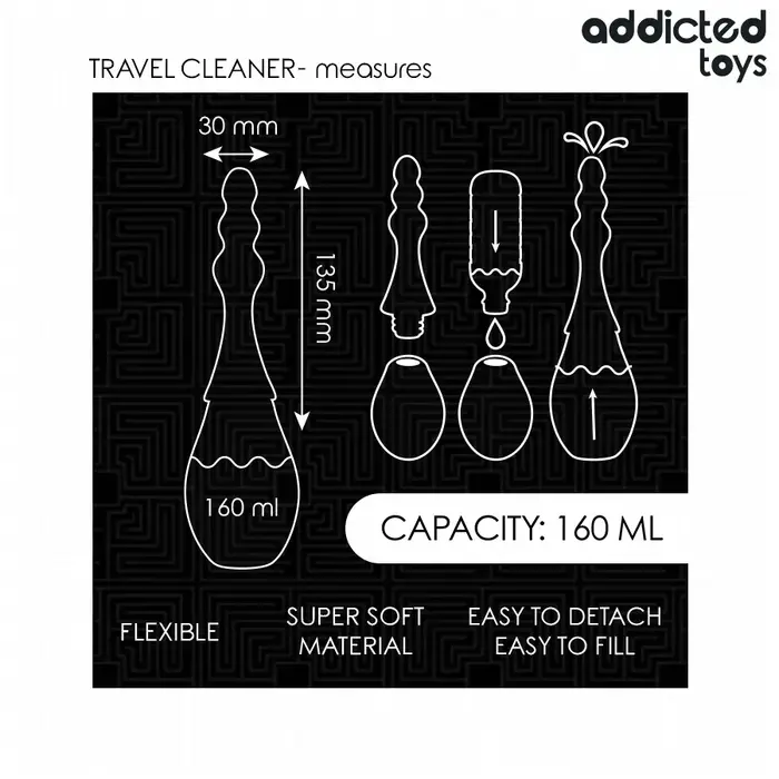 Силиконовый дорожный очиститель addicted toys MODEL 4 Photo 5