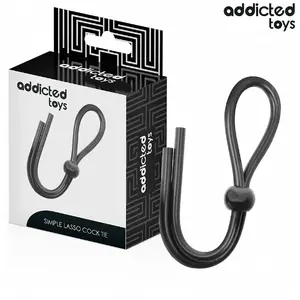 Penis Single Loop Rope by addicted toys D-242855 — silicone material, soft-touch support