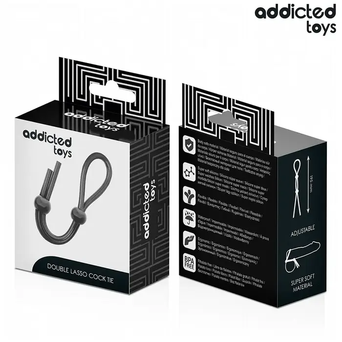 Divu cilpu silikona virve dzimumloceklim — addicted toys D-242856 Photo 7