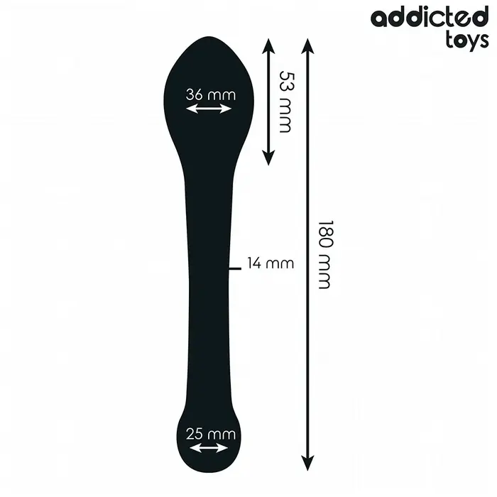 Анальная стимулятор addicted toys 18 см силикон Photo 4