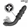 Anālais masāžieris addicted toys dubults silikons 16,5 cm Photo 3
