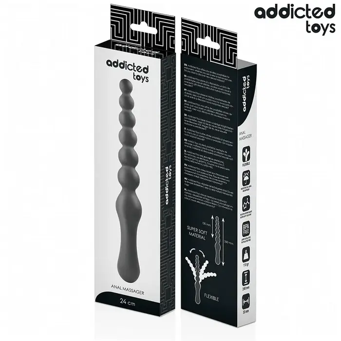 Анальный массажер addicted toys Double Anal Massager 24 см Photo 6