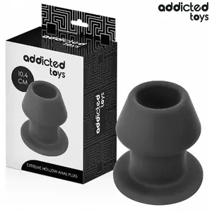 Anal plug — addicted toys Extreme Hollow L, silicone, total length 10.4 cm