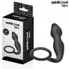 Anal plug addicted toys Model 2 — silicone with ring Photo 1
