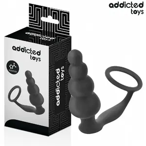 Anālais plug — addicted toys Model 5, silikons, ergonomiska gredzens, neliels-vidējs izmērs