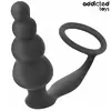 Anal plug addicted toys Model 5 — silicone, ergonomic ring Photo 2
