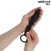 Anal plug addicted toys Model 5 — silicone, ergonomic ring Photo 3